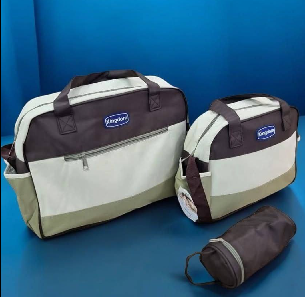 KINGDOM – Sac Maman & Bébé (Pack 3 Pièces)