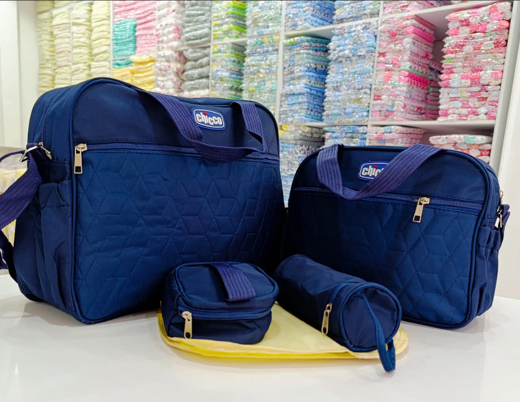 Ensemble Sac à Langer Chicco – 5 Pièces (Design Premium)