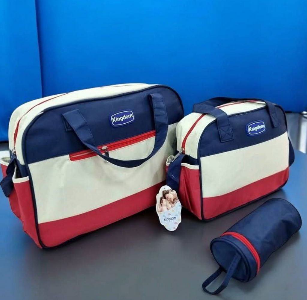 KINGDOM – Sac Maman & Bébé (Pack 3 Pièces)